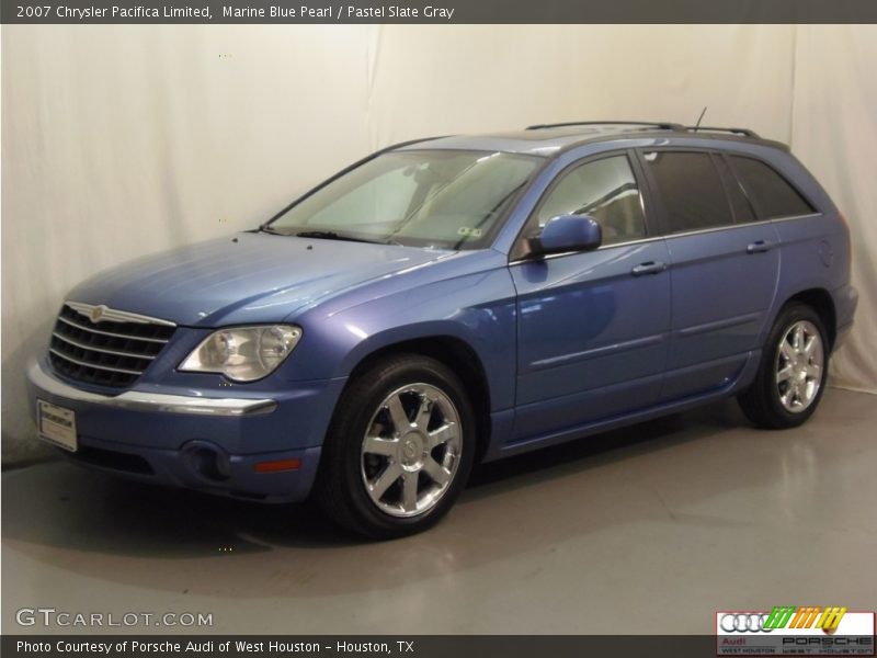 Marine Blue Pearl / Pastel Slate Gray 2007 Chrysler Pacifica Limited