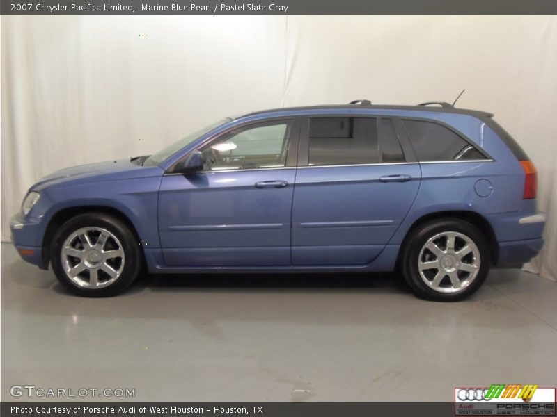 Marine Blue Pearl / Pastel Slate Gray 2007 Chrysler Pacifica Limited