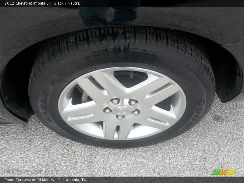Black / Neutral 2012 Chevrolet Impala LT