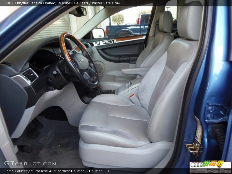 Marine Blue Pearl / Pastel Slate Gray 2007 Chrysler Pacifica Limited