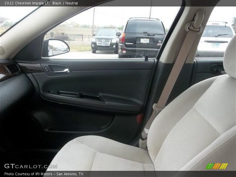 Black / Neutral 2012 Chevrolet Impala LT