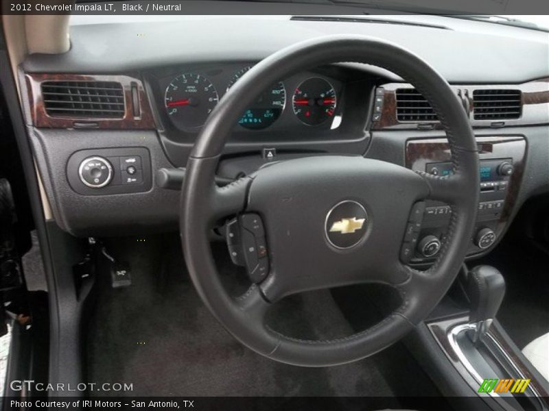 Black / Neutral 2012 Chevrolet Impala LT