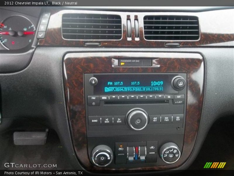 Black / Neutral 2012 Chevrolet Impala LT
