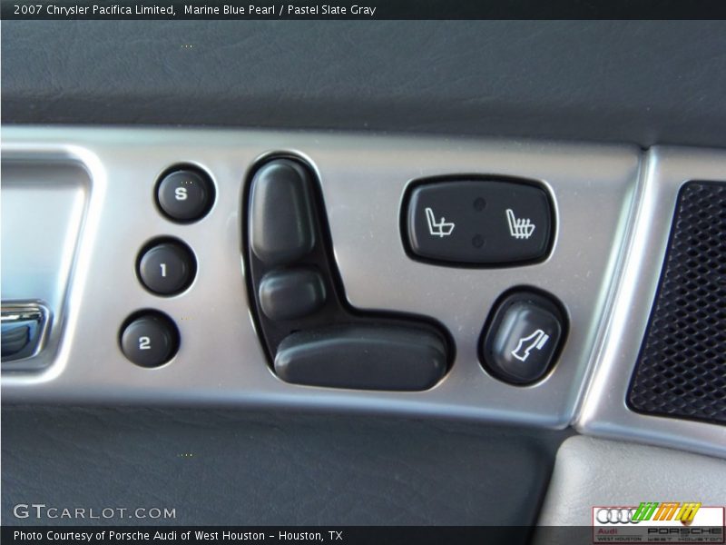 Marine Blue Pearl / Pastel Slate Gray 2007 Chrysler Pacifica Limited