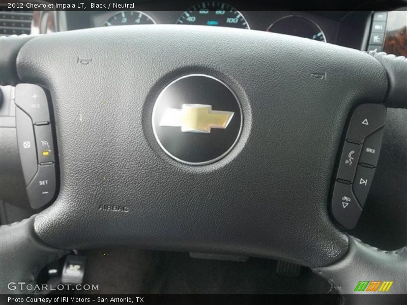 Black / Neutral 2012 Chevrolet Impala LT