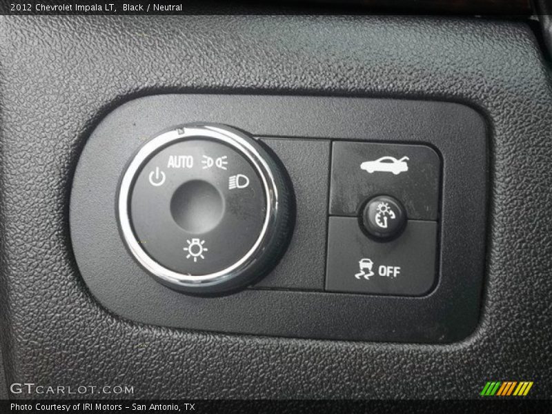 Black / Neutral 2012 Chevrolet Impala LT