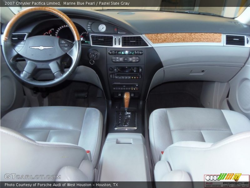Marine Blue Pearl / Pastel Slate Gray 2007 Chrysler Pacifica Limited