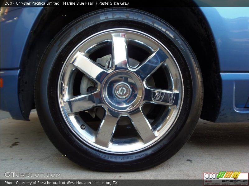 Marine Blue Pearl / Pastel Slate Gray 2007 Chrysler Pacifica Limited