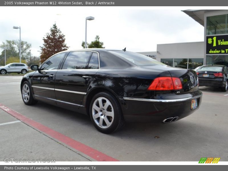 Black / Anthracite 2005 Volkswagen Phaeton W12 4Motion Sedan