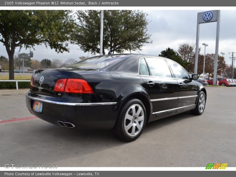 Black / Anthracite 2005 Volkswagen Phaeton W12 4Motion Sedan