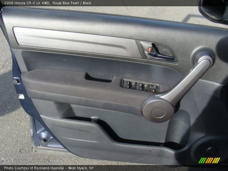 Royal Blue Pearl / Black 2008 Honda CR-V LX 4WD