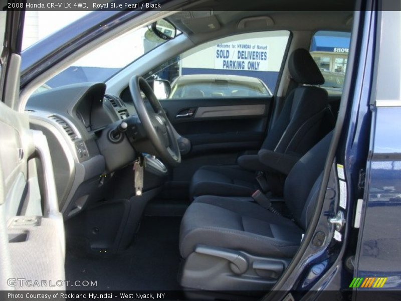 Royal Blue Pearl / Black 2008 Honda CR-V LX 4WD