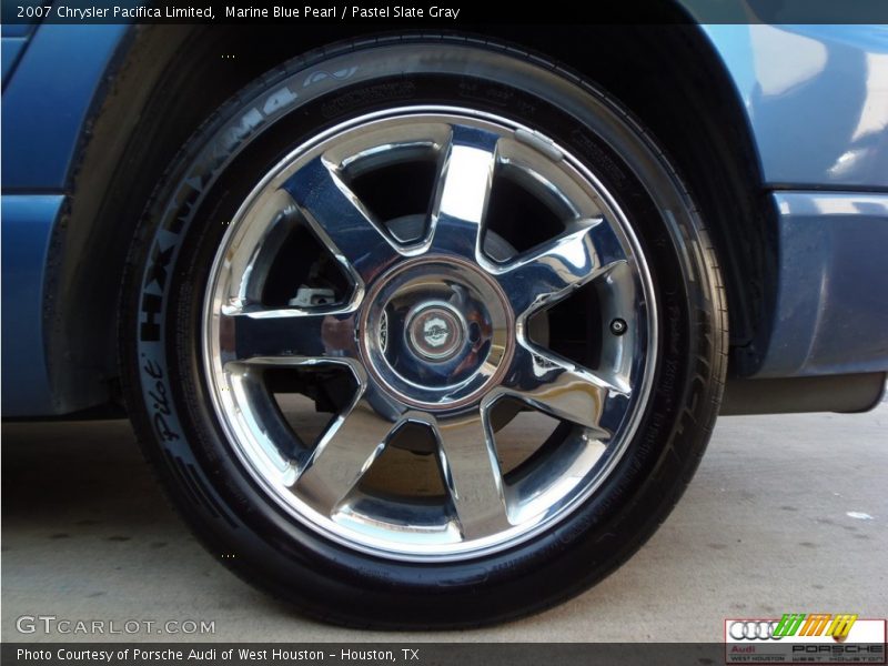 Marine Blue Pearl / Pastel Slate Gray 2007 Chrysler Pacifica Limited