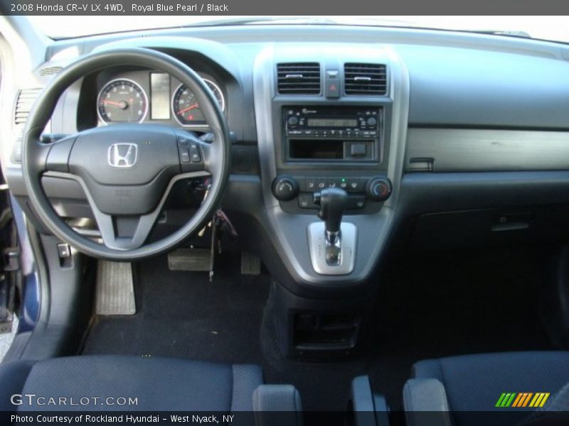 Royal Blue Pearl / Black 2008 Honda CR-V LX 4WD