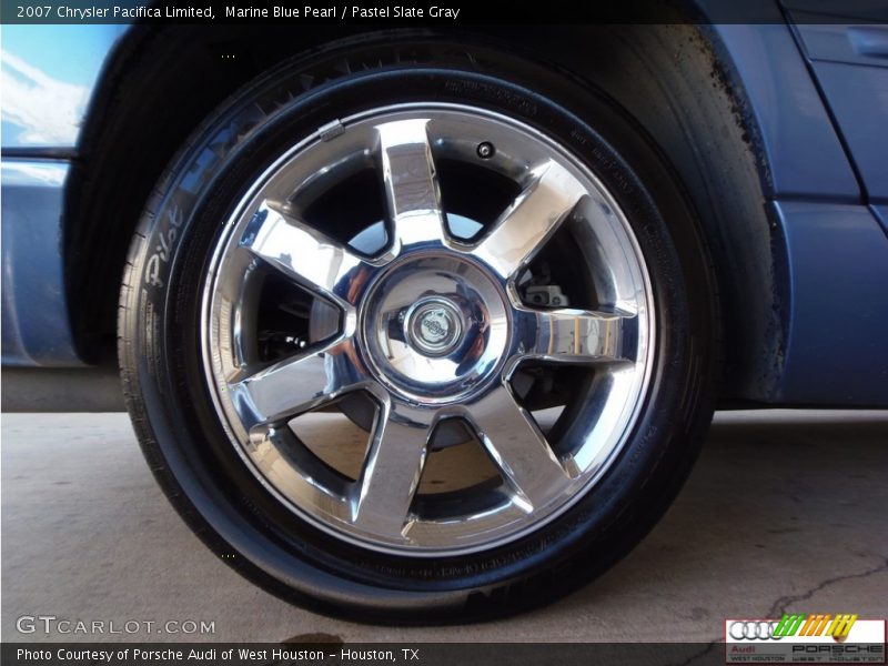 Marine Blue Pearl / Pastel Slate Gray 2007 Chrysler Pacifica Limited