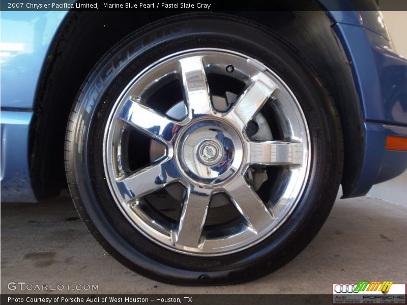 Marine Blue Pearl / Pastel Slate Gray 2007 Chrysler Pacifica Limited