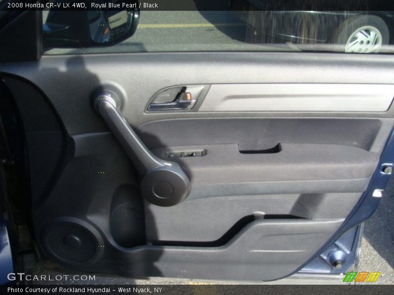 Royal Blue Pearl / Black 2008 Honda CR-V LX 4WD
