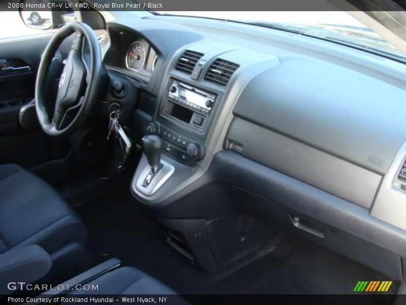 Royal Blue Pearl / Black 2008 Honda CR-V LX 4WD