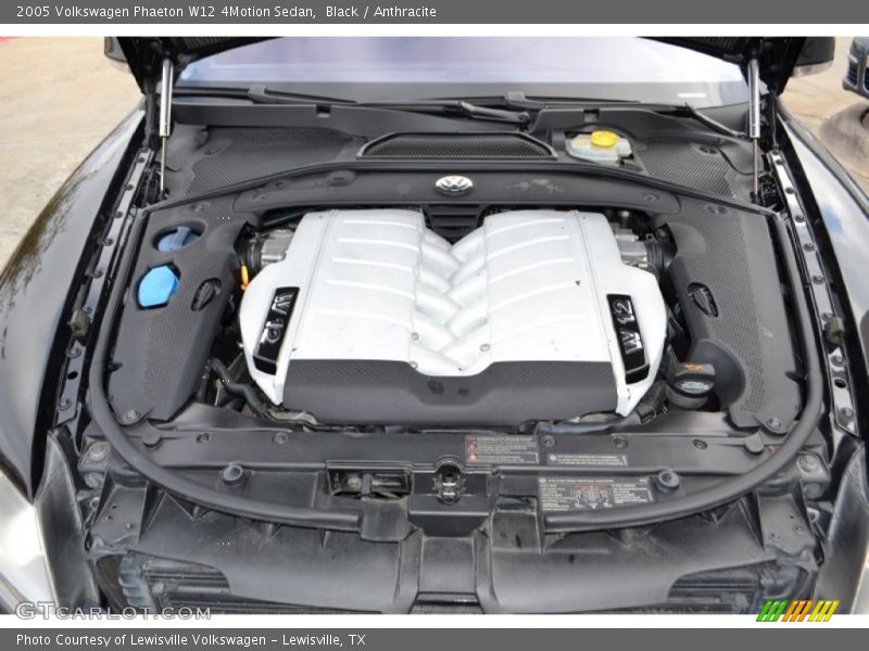  2005 Phaeton W12 4Motion Sedan Engine - 6.0 Liter DOHC 48-Valve W12