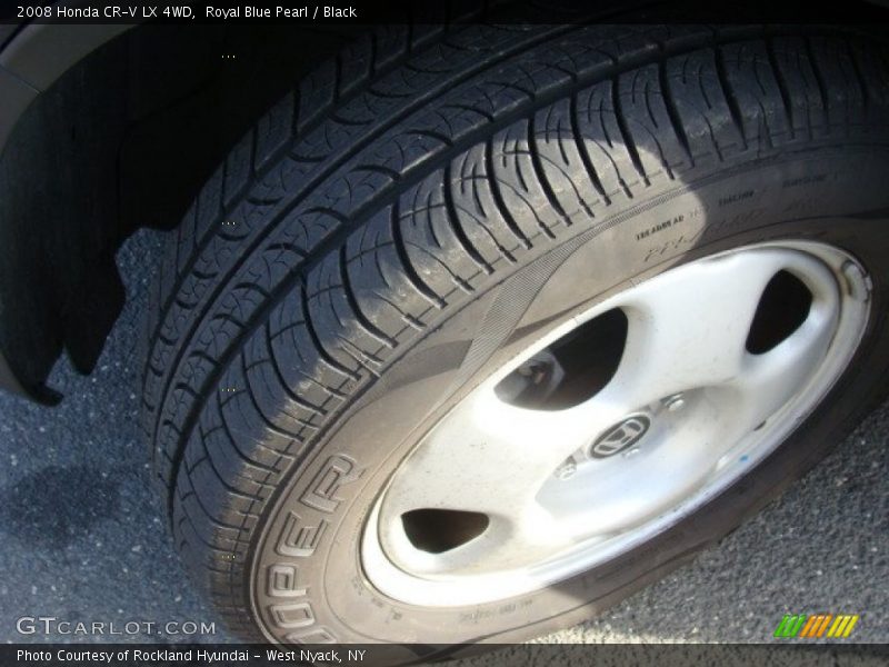 Royal Blue Pearl / Black 2008 Honda CR-V LX 4WD