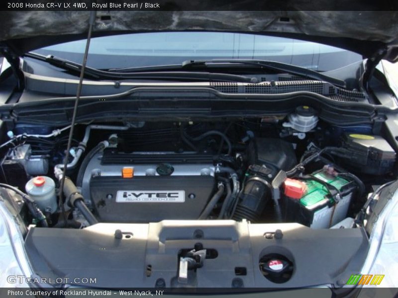 Royal Blue Pearl / Black 2008 Honda CR-V LX 4WD