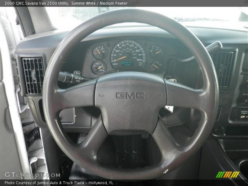 Summit White / Medium Pewter 2006 GMC Savana Van 2500 Utility