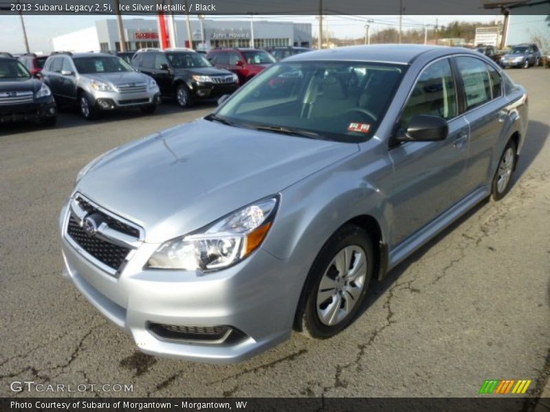Ice Silver Metallic / Black 2013 Subaru Legacy 2.5i