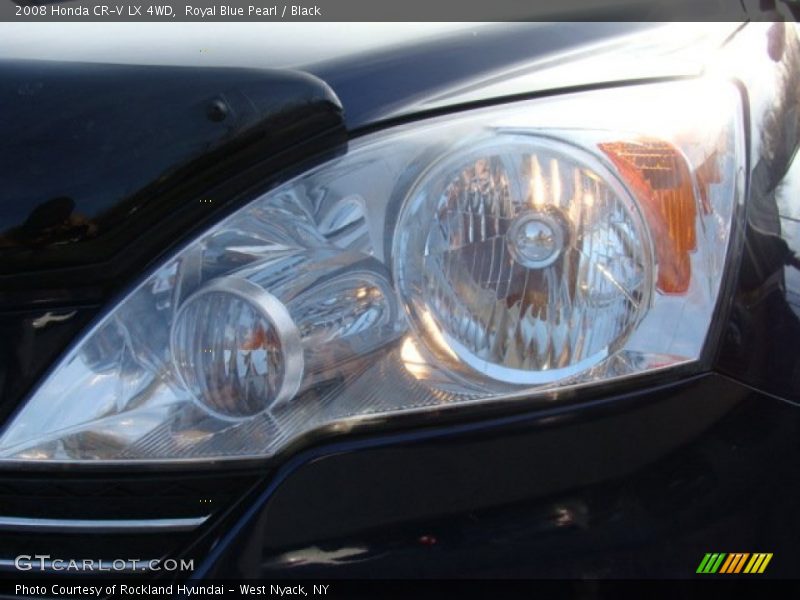 Royal Blue Pearl / Black 2008 Honda CR-V LX 4WD