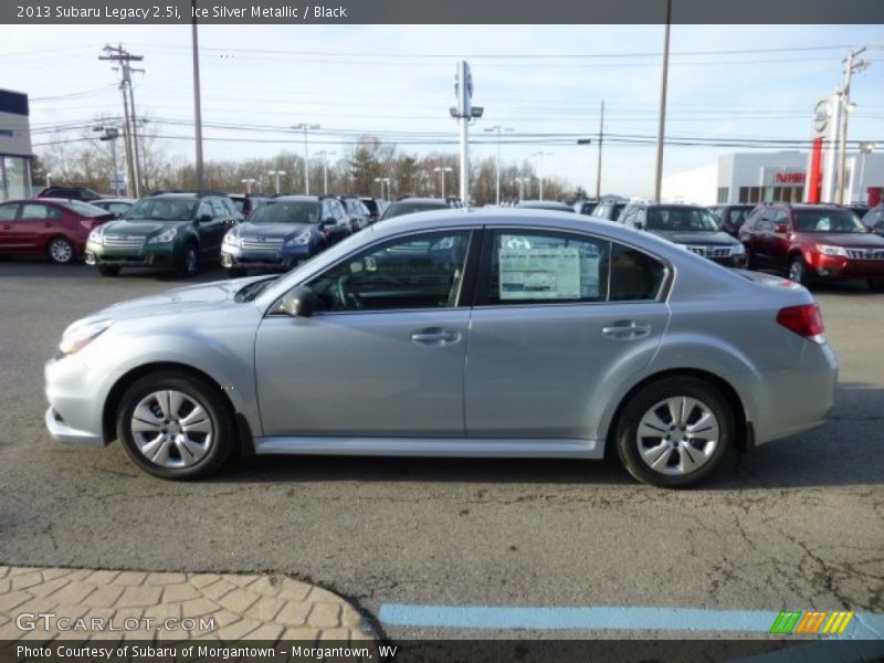 Ice Silver Metallic / Black 2013 Subaru Legacy 2.5i