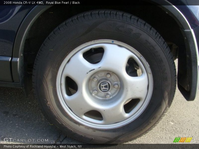 Royal Blue Pearl / Black 2008 Honda CR-V LX 4WD