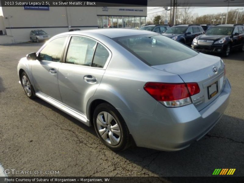 Ice Silver Metallic / Black 2013 Subaru Legacy 2.5i