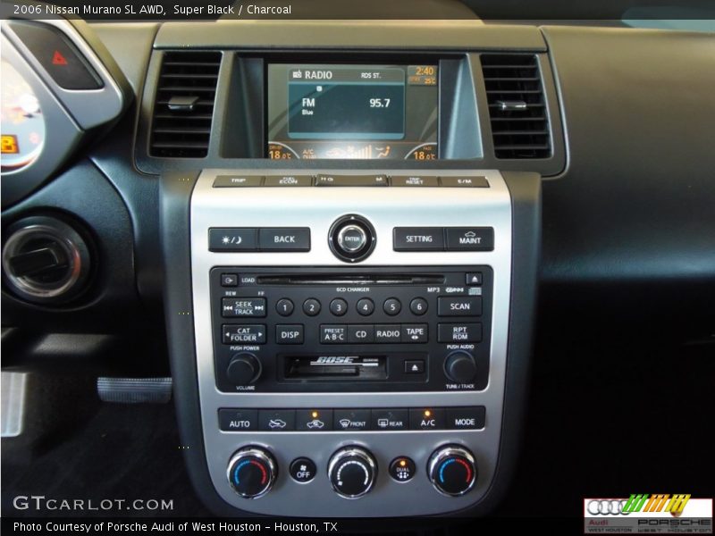 Super Black / Charcoal 2006 Nissan Murano SL AWD