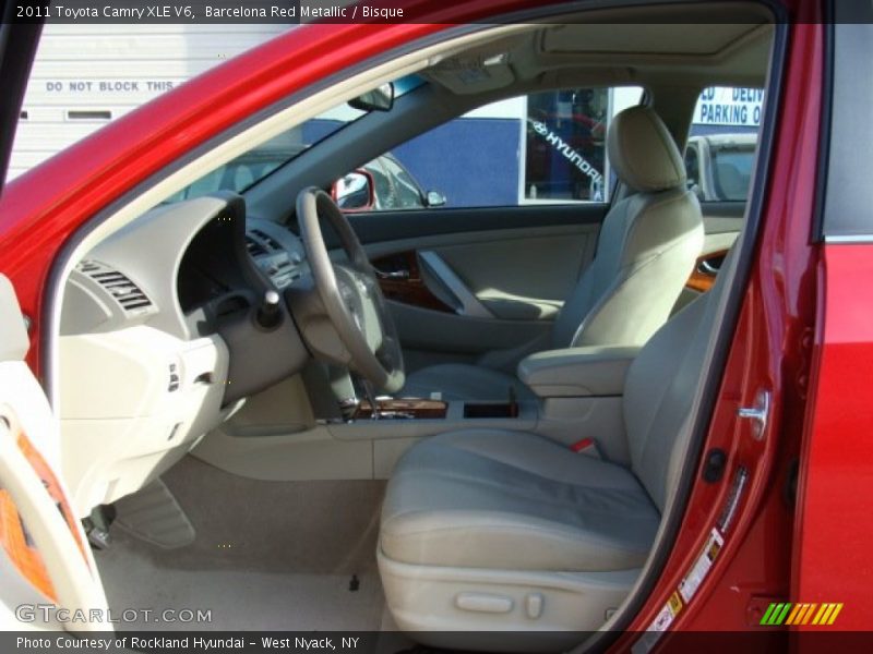 Barcelona Red Metallic / Bisque 2011 Toyota Camry XLE V6