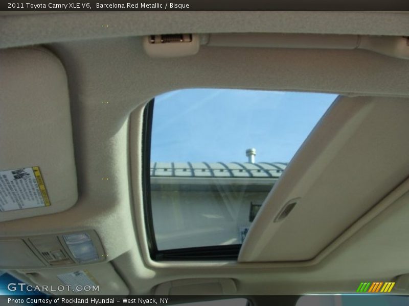 Barcelona Red Metallic / Bisque 2011 Toyota Camry XLE V6