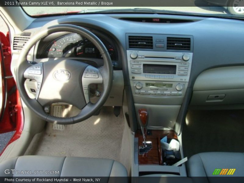 Barcelona Red Metallic / Bisque 2011 Toyota Camry XLE V6