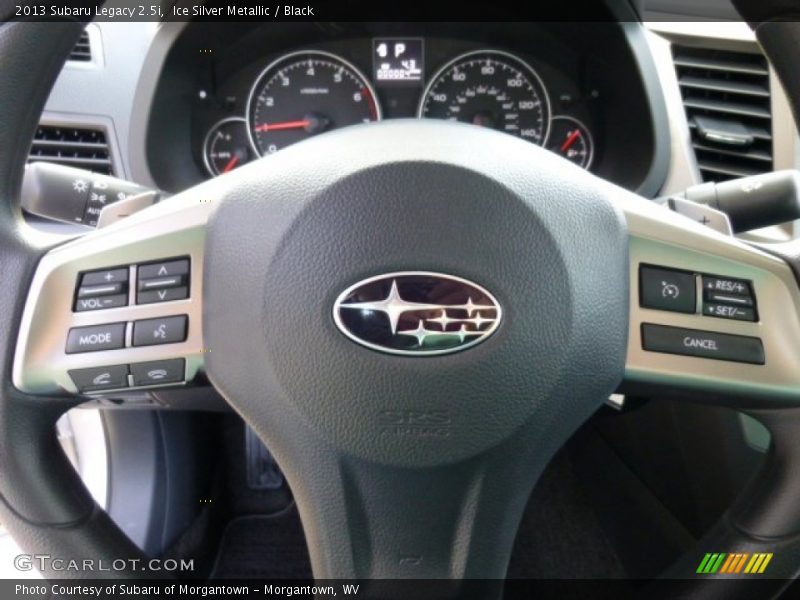 Ice Silver Metallic / Black 2013 Subaru Legacy 2.5i