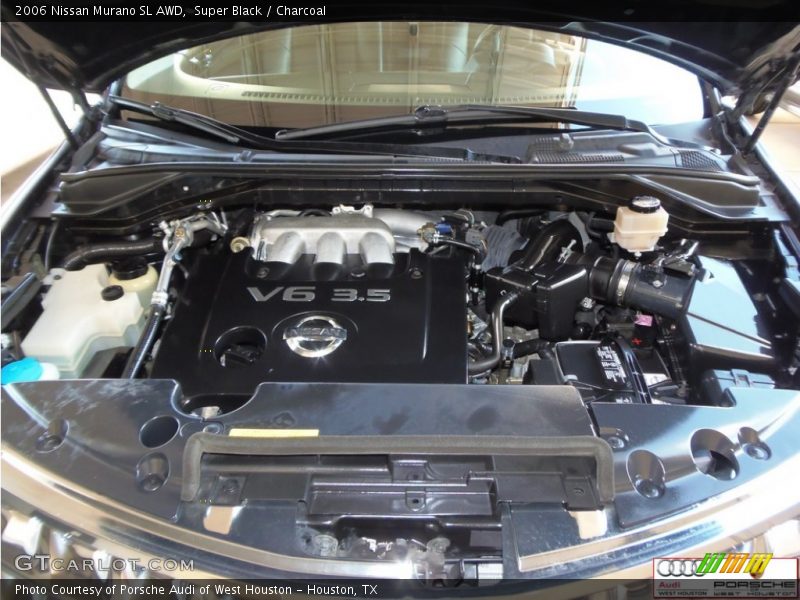 Super Black / Charcoal 2006 Nissan Murano SL AWD