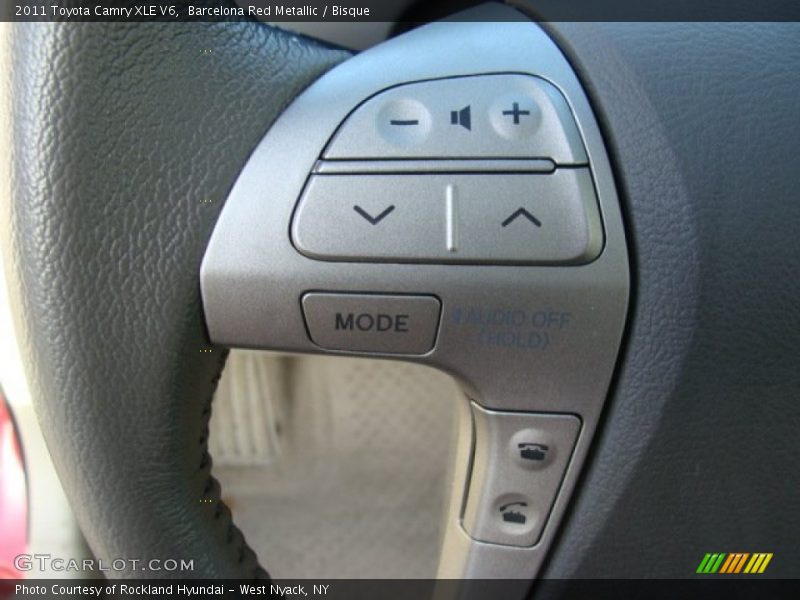 Barcelona Red Metallic / Bisque 2011 Toyota Camry XLE V6