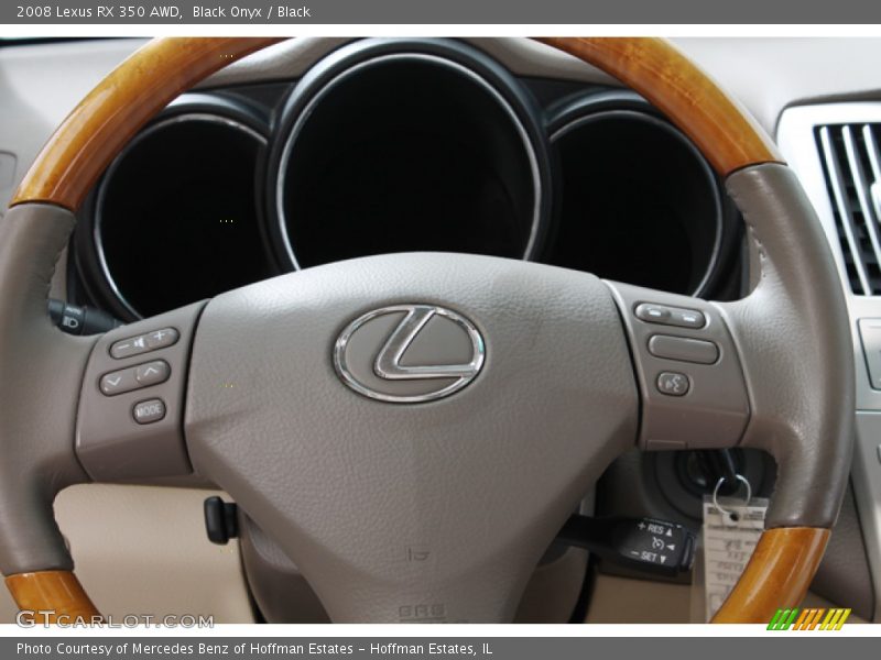 Black Onyx / Black 2008 Lexus RX 350 AWD