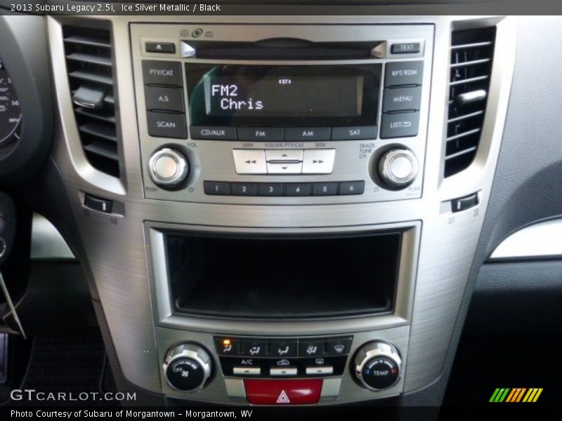 Ice Silver Metallic / Black 2013 Subaru Legacy 2.5i