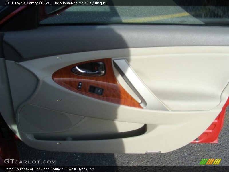 Barcelona Red Metallic / Bisque 2011 Toyota Camry XLE V6