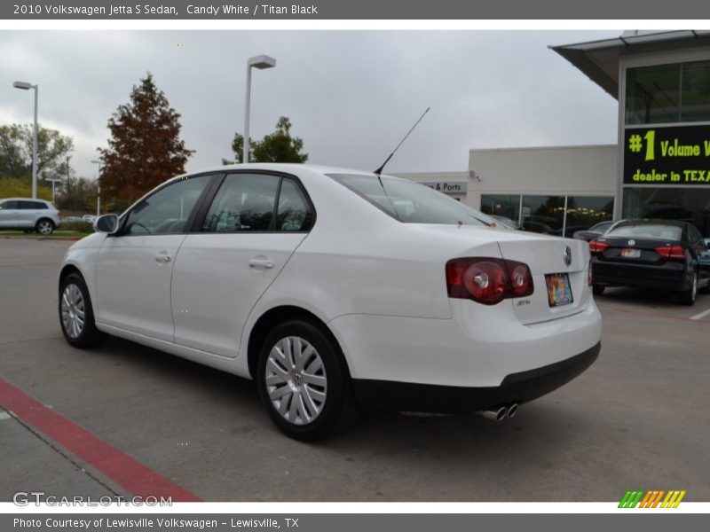 Candy White / Titan Black 2010 Volkswagen Jetta S Sedan