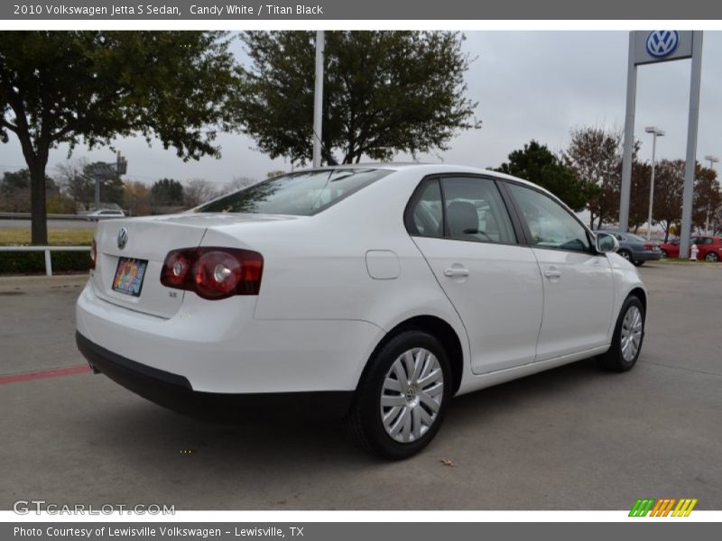 Candy White / Titan Black 2010 Volkswagen Jetta S Sedan