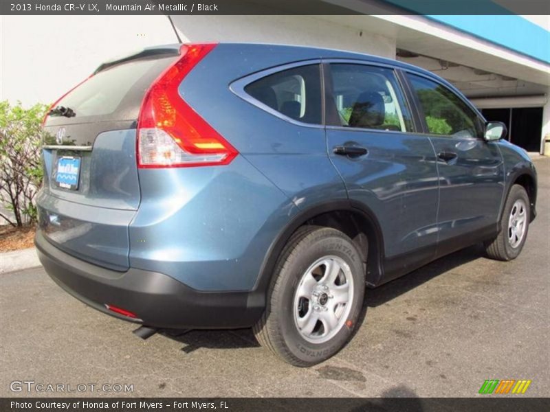 Mountain Air Metallic / Black 2013 Honda CR-V LX