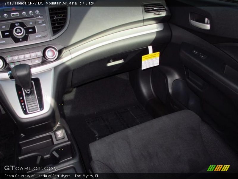 Mountain Air Metallic / Black 2013 Honda CR-V LX