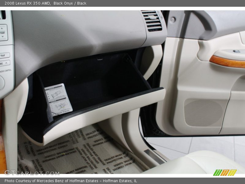 Black Onyx / Black 2008 Lexus RX 350 AWD