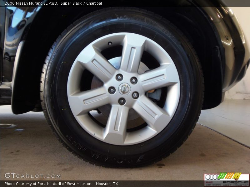 Super Black / Charcoal 2006 Nissan Murano SL AWD
