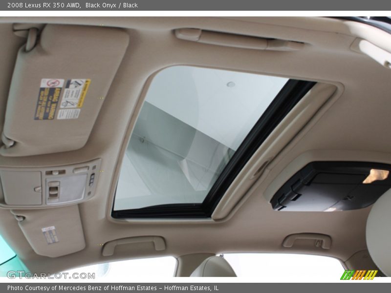 Black Onyx / Black 2008 Lexus RX 350 AWD