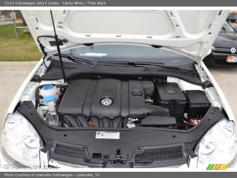 Candy White / Titan Black 2010 Volkswagen Jetta S Sedan