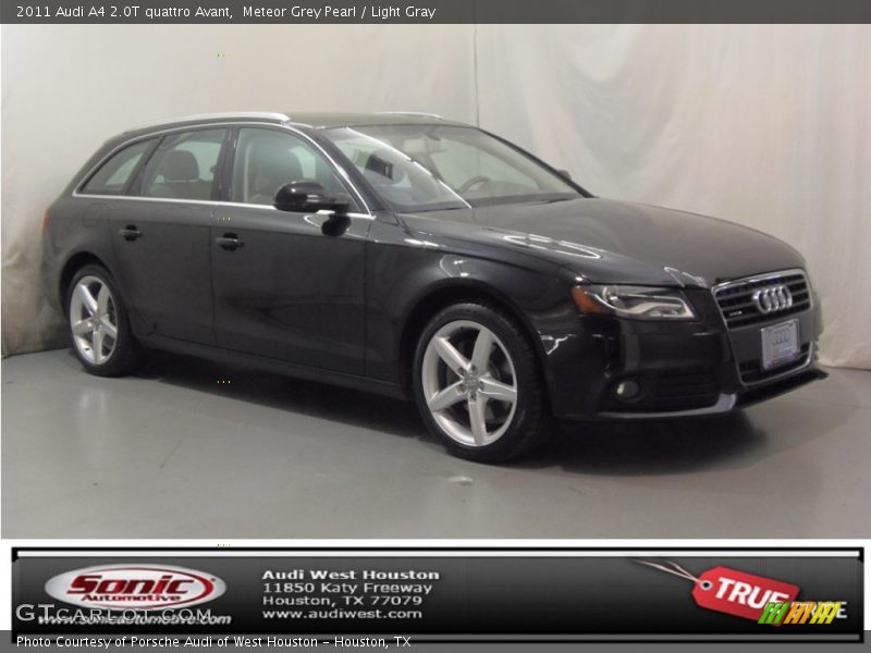 Meteor Grey Pearl / Light Gray 2011 Audi A4 2.0T quattro Avant